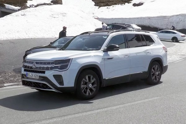 Новый Volkswagen Teramont замечен на тестах