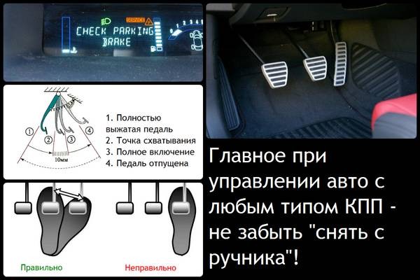 Два разных способа начать движение на &laquo;механике&raquo;