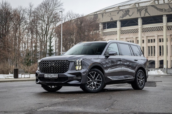 Американский комфорт и 11 литров масла на сотню: тест-драйв GAC GS8 Американский комфорт и 11 литров масла на сотню: тест-драйв GAC GS8