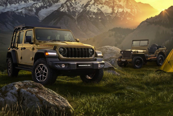 Ностальгический Jeep Wrangler по мотивам Виллиса: не только для США Ностальгический Jeep Wrangler по мотивам Виллиса: не только для США