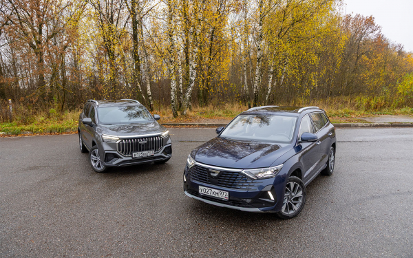 Одинаково разные. Мы сравнили Geely Okavango и Jetta VS7
Одинаково разные. Мы сравнили Geely Okavango и Jetta VS7