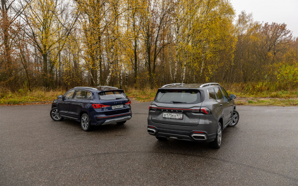 Одинаково разные. Мы сравнили Geely Okavango и Jetta VS7
Одинаково разные. Мы сравнили Geely Okavango и Jetta VS7