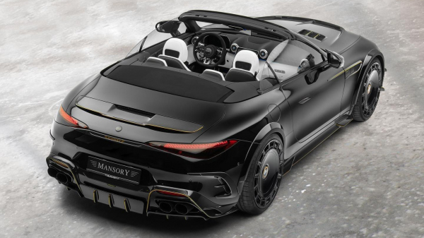 Mercedes-AMG SL 63 от Mansory: widebody-обвес и езда с ветерком на скорости 332 км/ч Mercedes-AMG SL 63 от Mansory: widebody-обвес и езда с ветерком на скорости 332 км/ч